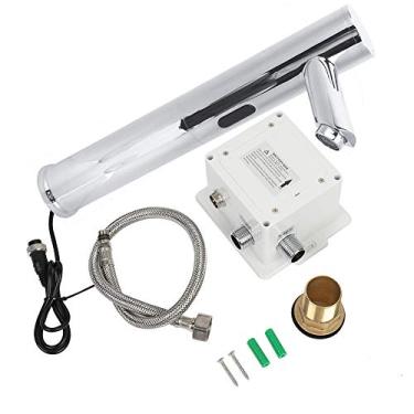 Imagem de Torneira Com Sensor Automático G1/2 para Pia de Banheiro Com Filtro, Válvula Solenóide, Torneira de água para Higiene