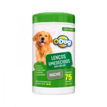 Imagem de LENCO UMEDECIDO MAIS DOG MACHO C/75