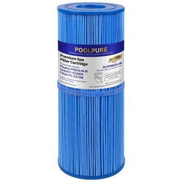 Imagem de POOLPURE Filtro de spa PRB25-IN-M substitui Unicel C-4326RA, Filbur FC-2375M, 3005845, 17-2327, 100586, 33521, 25392, 817-2500, 5X13 Drop in spa filtro 1 pacote