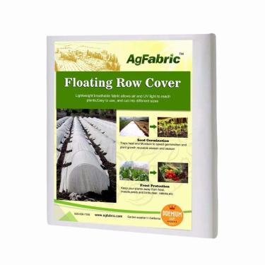 Imagem de Agfabric Plant Covers Freeze Protection Row Covers 1.5oz 10'x50' Frost Cover for Freeze Protection,Frost Blanket for Plants,White