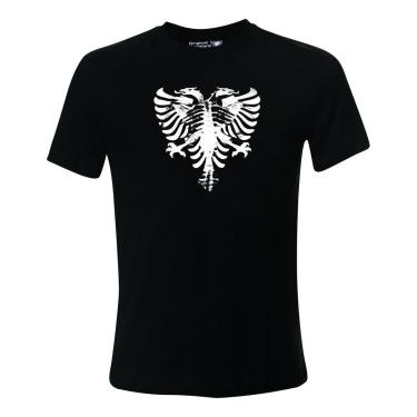 Imagem de Camiseta Cavalera Indie Águia Raio X Preta Masculina-Masculino