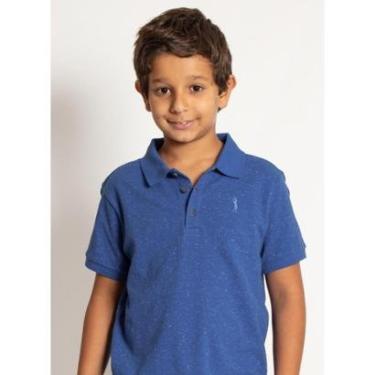 Imagem de Camisa Polo Infantil Aleatory  Mini Print Playday Masculina-Masculino