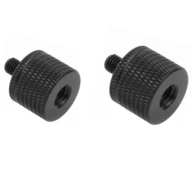 Imagem de BGNing Parafuso adaptador fêmea 1/4 para macho M5 para tripé suporte ao vivo acessórios de câmera acessórios de fotografia acessórios de tripé parafusos de câmera gimbal (2 peças)