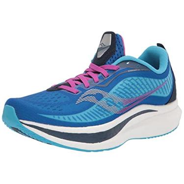 Imagem de Saucony Tênis de corrida feminino Endorphin Speed 2, Royal/Blaze, 11