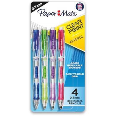 Imagem de Paper Mate 56047PP Clearpoint 0,7 mm Lápis mecânico para iniciantes, Apenas lápis, 0.7mm, .7MM