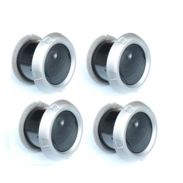 Imagem de Difusor de Ar Central e Lateral Fiesta Prata