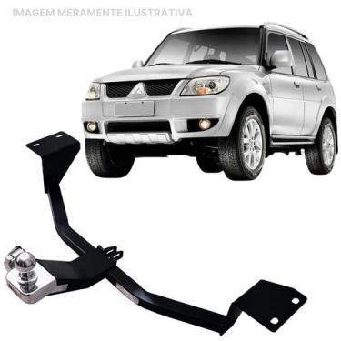 Imagem de Engate Reboque Rabicho Fixo Pajero Tr4 2014 a 2015 650Kg - BRACONI