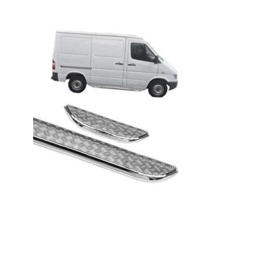 Imagem de Estribo Sprinter 310 Par Chapa Cromado - HOZZ
