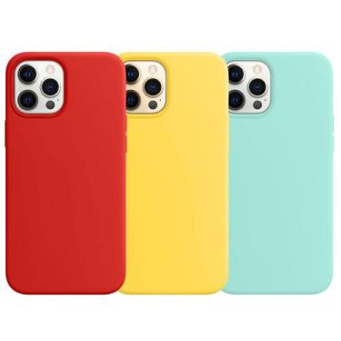 Imagem de Combo Capinhas Silicone para Todos iPhone - Diversos Modelos Confira -