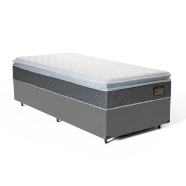 Imagem de Cama Box com Colchão de Espuma D45 Pillow Top Fort Comfort (Solteiro)