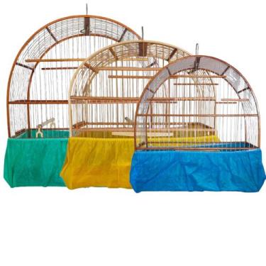 Imagem de Kit 2 Forro Capa Fundo para Gaiola Pássaros Tecido TNT Nº1 Anti Sujeir
