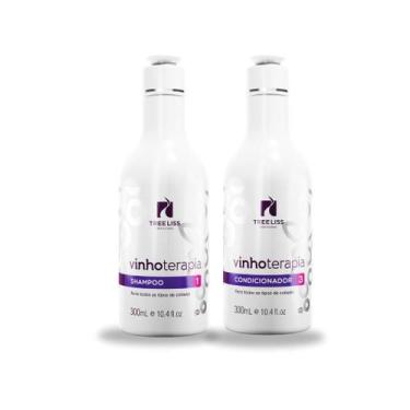 Imagem de Kit vinhoterapia hidratação e neutralização hair treeliss - Treeliss P