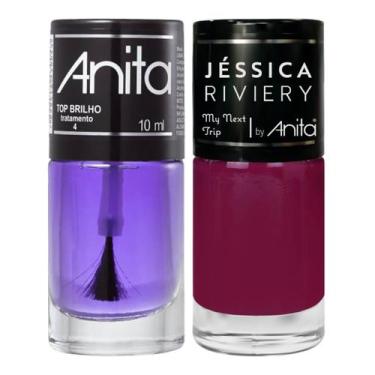 Imagem de Esmalte My next trip Coleção Jéssica Riviery + Top Brilho 10ml Anita