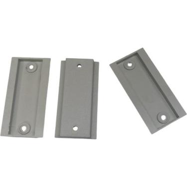 Imagem de Kit 3 Trilho Suporte para Disjuntor Din em ABS Plástico para Painel El