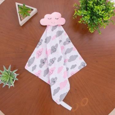 Imagem de Paninho Naninha Bichinho Porta Chupeta Bebe Pelúcia - Lalu Enxovais, N