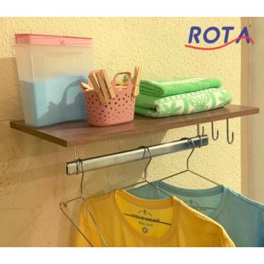 Imagem de Prateleira Nicho Decorativa Multifuncional (Lavanderia) - Rota Produto