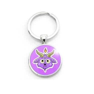 Imagem de Chaveiro Bafomé Fofo Baphomet Cute - RECANTOASTRALSITE