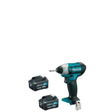 Imagem de Parafusadeira de Impacto 2 Baterias 12v 4ah Makita Td110dz Sem Carrega