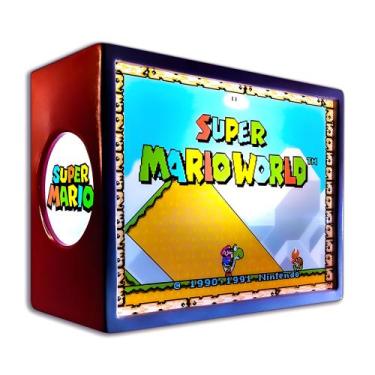 Imagem de Luminária Abajur Super Mario World Gamer Retrô - Sirius Geek Store, 30
