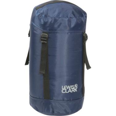 Imagem de Lewis N. Clark Bolsa compressor de nylon Tele da Uncharted (azul-marinho, 22,8 x 50,8 cm)