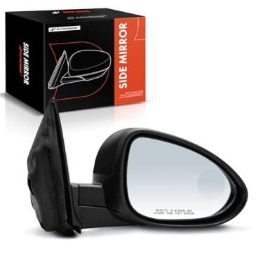 Imagem de A-Premium Espelho retrovisor elétrico lateral do passageiro - compatível com Chevrolet Sonic 2013-2014 - Espelho retrovisor externo preto dobrável manual aquecido - Substituição # 95205450