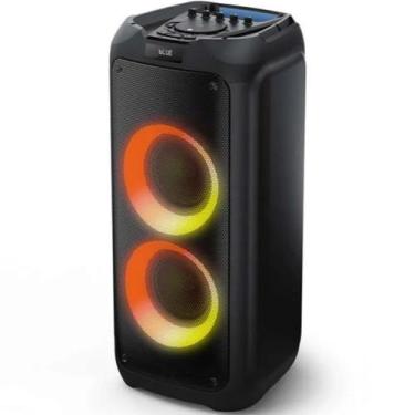 Imagem de Caixa de Som Party Speaker Philips Bluetooth com Luzes de Led, Preto, 