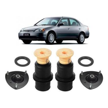 Imagem de Kit Batente Amortecedor Dianteiro Honda Civic 01 / 02 - QualyKits