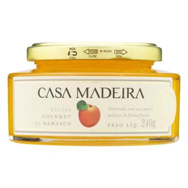 Imagem de Geleia de Damasco CASA MADEIRA 240g