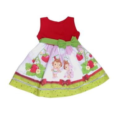 Imagem de Vestido Moranguinho baby Vermelho Festa Infantil - Ateliê Iza Rocha, 0