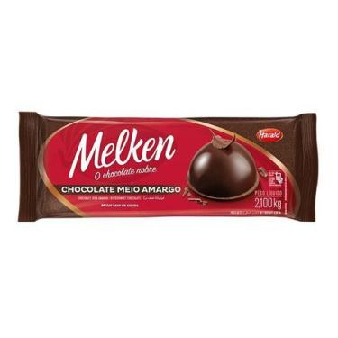 Imagem de Chocolate meio amargo melken 2,1kg - harald
