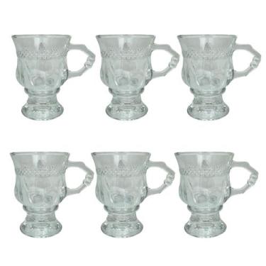 Imagem de Jogo 6 unidades xícara para cappuccino café 140ml mesa posta - LYOR