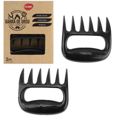 Imagem de Garra de urso de plastico para churrasco com 2 pçs 11x10,5cm - CLINK