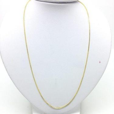 Imagem de Corrente Veneziana Banhada Ouro 18k Masculina 70cm 1mm - Michester, Do