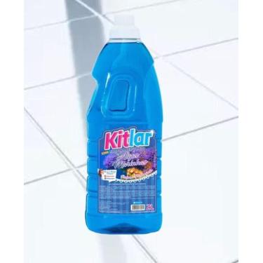 Imagem de Limpador Perfumado, Desinfetante Algas Marinhas 2 Litros - Kit Lar