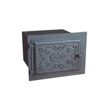 Imagem de Forno Ferro Fundido Tampa Ferro Fogão Lenha 48x35x30cm P - Rig Fundido