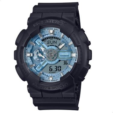 Imagem de Relógio Masculino Casio G-Shock Azul GA-110CD-1A2DR