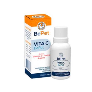 Imagem de Vitamina vita c bepet 30ml cães e gatos