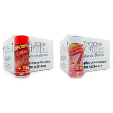 Imagem de Temperos Para Pipoca Cx 12 Un - Churrasco E Sal Do Himalaia - Flavored