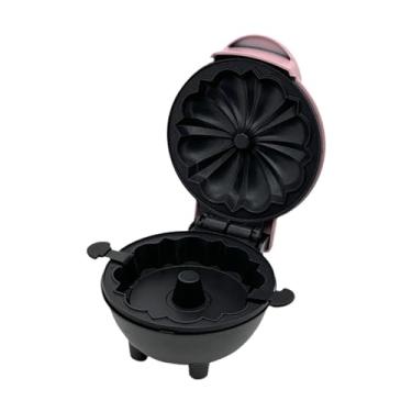 Imagem de Ｂｅｓｇａ Mini Donuts Maker Machine Máquina de café da manhã Fácil de limpar Portátil Aquecimento rápido Donut Maker Snack Donut Making para padaria, Rosa