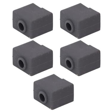 Imagem de 5pcs Extrusora Hotend Meia de Silicone, Bloco Aquecedor de Impressora 3d Elástico Capas de Silicone. Compatível Com Kobra 3, Pro 3d. Protege contra Contaminantes e Garante Uma