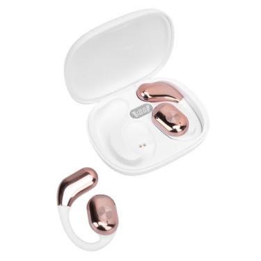 Imagem de Fones de Ouvido de Tradução de 2 Vias, Fones de Ouvido de Tradução, Som Estéreo, Redução de Ruído, Operação por Toque, para Viagens Com Aplicativo de 3 Modos (Ouro branco)