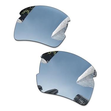 Imagem de Combine8 Lentes de reposição Ploarized para óculos de sol Oakley Flak 2.0 XL OO9188 - Titânio prateado
