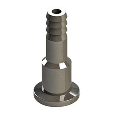 Imagem de ACE Glass Adaptador 12188-10, farpa de mangueira NW10/NW16-1/5.1 cm, aço inoxidável 304