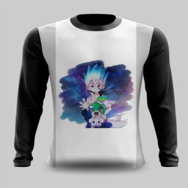 Imagem de Camiseta Manga Longa 11 Senku Ishigami Dr Stone - FABRIQUETA, GG