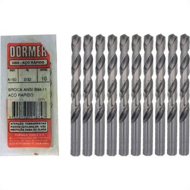 Imagem de Broca Aco Rapido Dormer 3/32'' - Kit C/10 Pecas