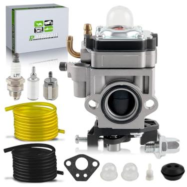 Imagem de partszen Carburador 62100-81010 A021000811 para Poulan Pro PR46BT PR48BT BP400 PR2322 BP402 967086901 150032738 530058436 Southland SCV43 SEAA. 43 Terra - agosto er Eskimo Mako M43 M43Q8 Viper Husqvarna 165BT