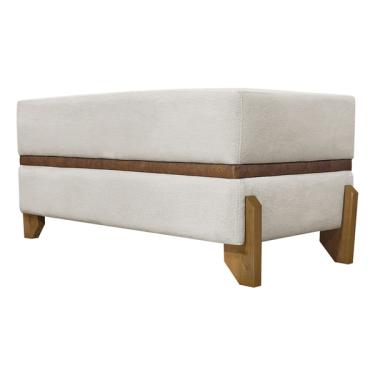 Imagem de Puff Recamier Decorativo Para Sala Quarto Cama Queen 150 Cm K