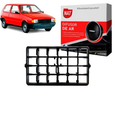 Imagem de Difusor Saida De Ar Fiat Uno Ano 1984 Até 1993 Central - Nat