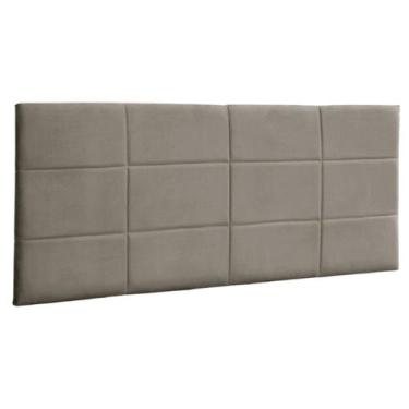 Imagem de Painel Suspenso Cabeceira Luna 1,20m Para Cama Viúva Solteirão Suede B