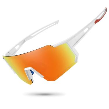 Imagem de Óculos de sol esportivos STORYCOAST Polarized UV400 White Frame